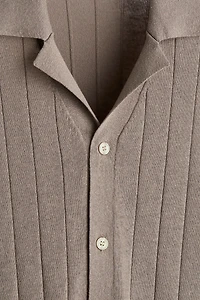 Regular-Fit Linen-Blend Resort Shirt