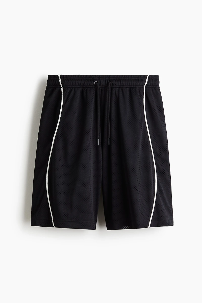 Relaxed-Fit Mesh Shorts
