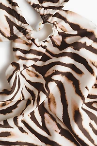 Padded-Cup High-Leg Swimsuit