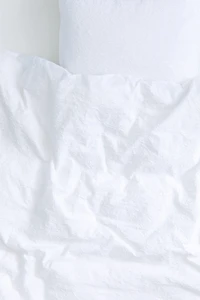 Jacquard-Weave Twin Duvet Cover Set