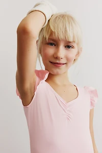 Sports Leotard with Skirt