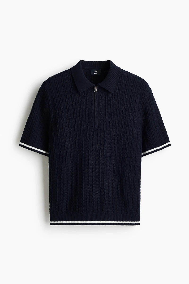 Relaxed Fit Cotton polo shirt