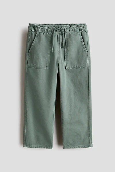 Cotton Twill Joggers