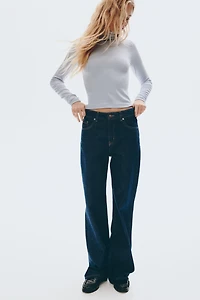 Haut col roulé côtelé