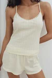 Cotton Pointelle Pajamas