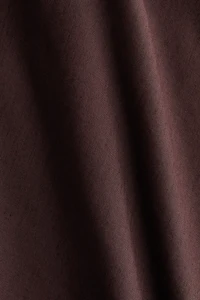 Sleeveless Linen-Blend Dress