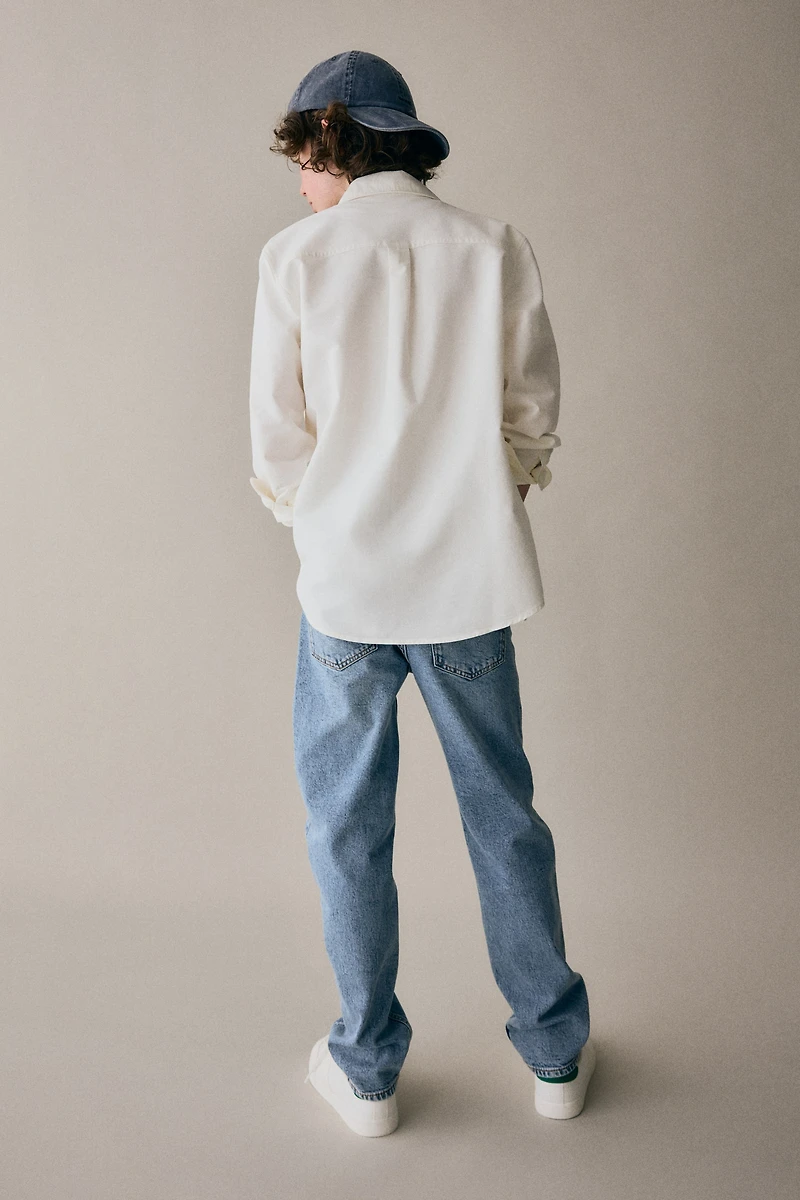 Jean extensible près du corps