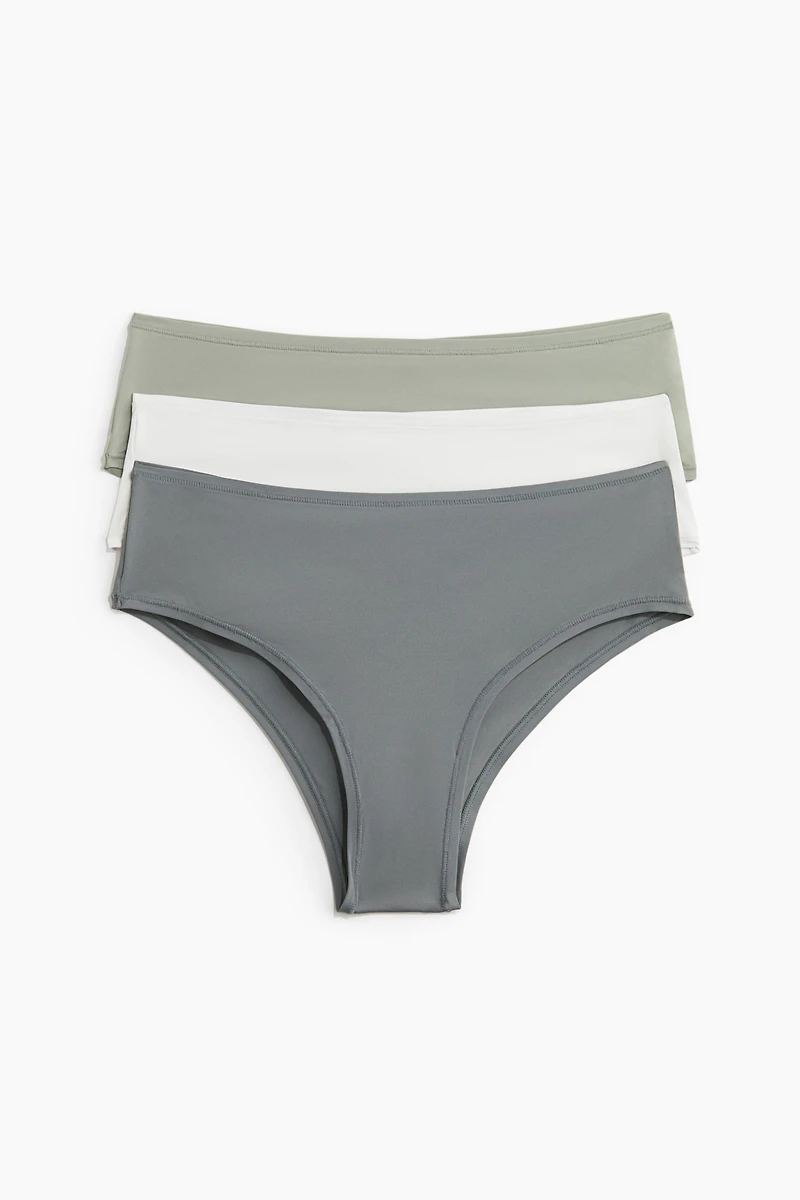 Lot de 3 culottes Hipster en microfibre