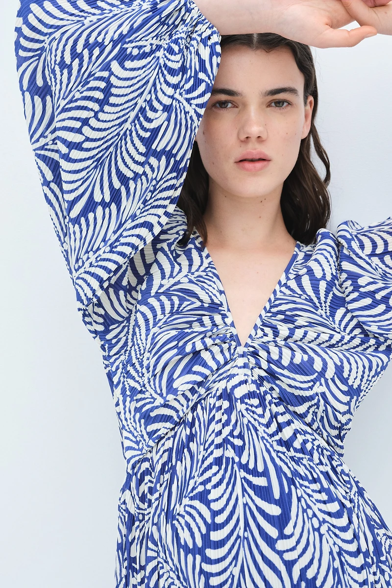 MAMA Plissé Dress