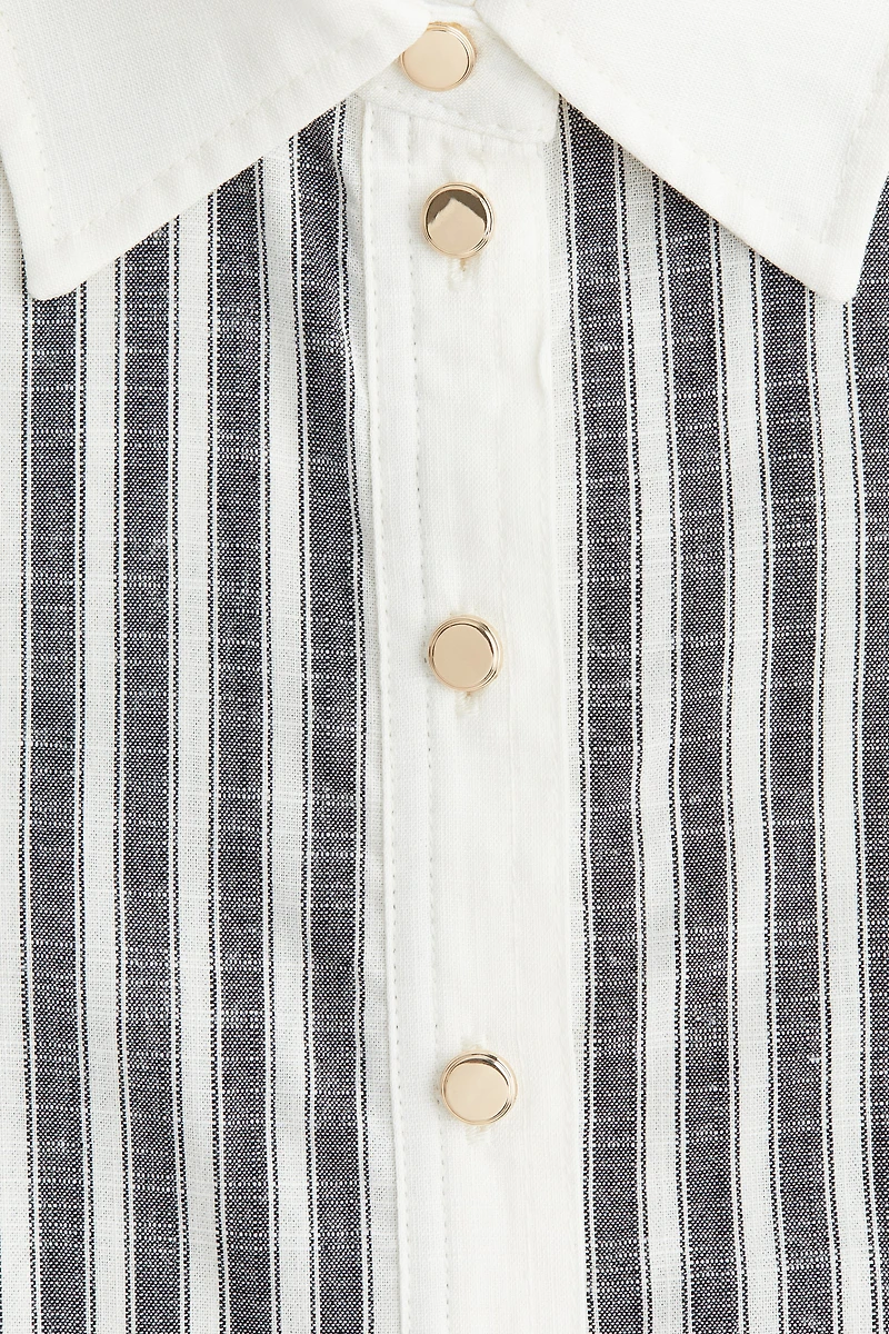 Robe chemise trapèze
