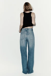 Wide High Waist Jeans