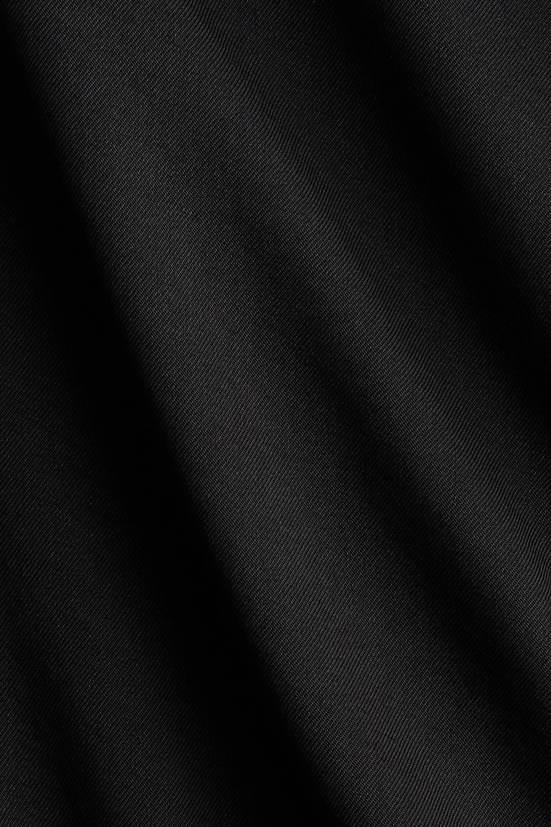 Asymmetric Satin Skirt