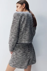 Bouclé Cardigan
