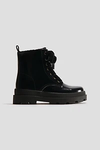 Chunky Lace-Up Boots