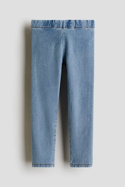 Legging en jersey façon denim