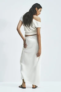 Satin Maxi Skirt