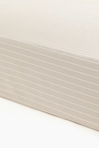 Cotton Percale Fitted Crib Sheet