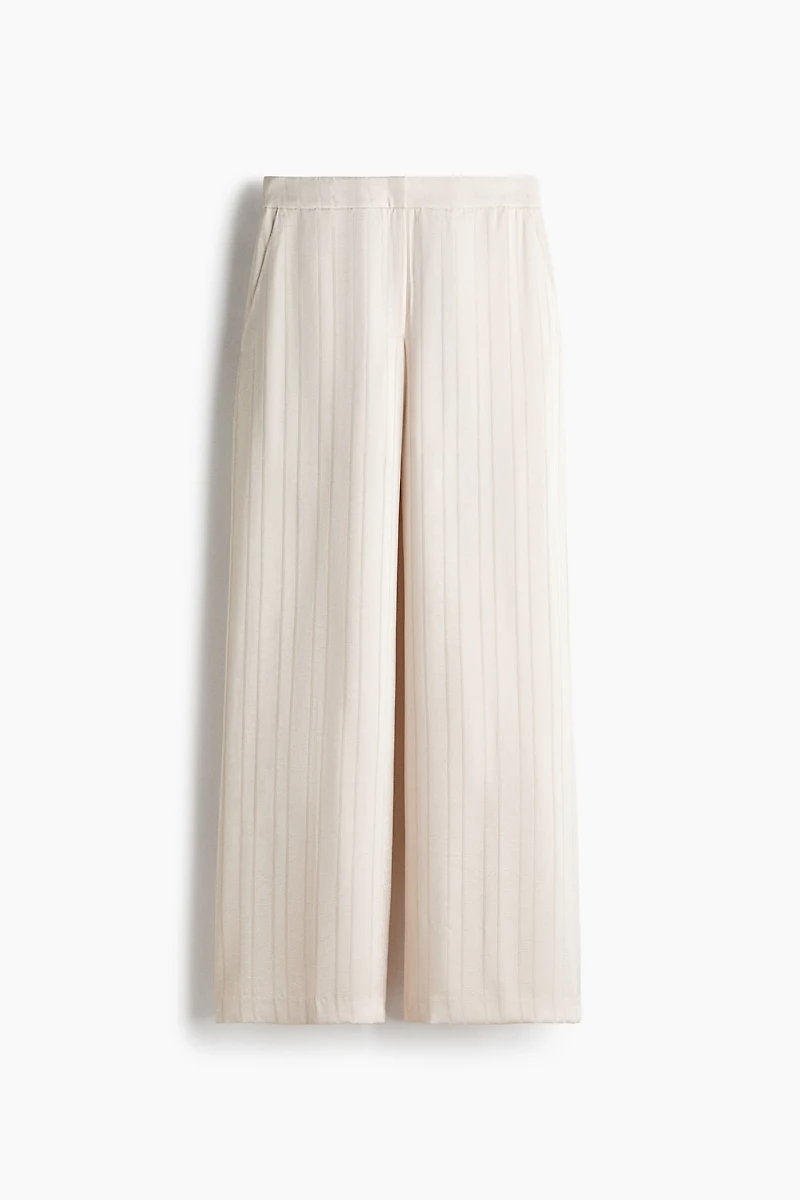 Wide-Leg Dress Pants