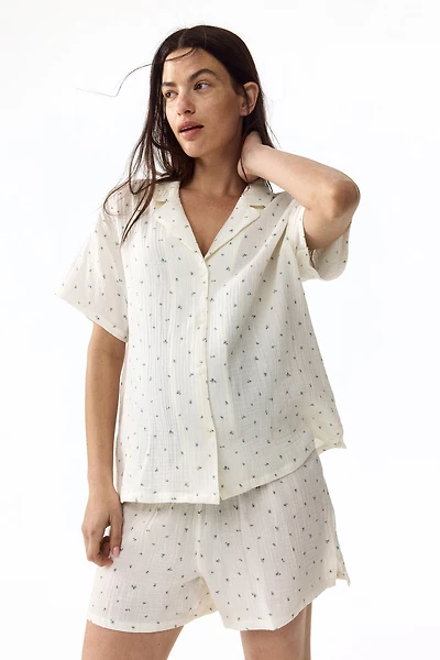 MAMA Cotton Muslin Pajamas
