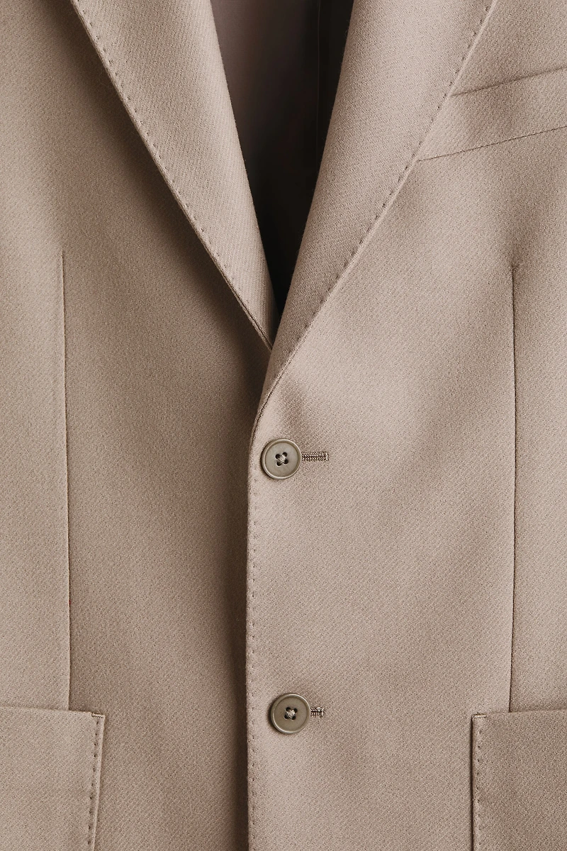 Veste classique en cachemire mélangé