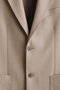 Veste classique en cachemire mélangé