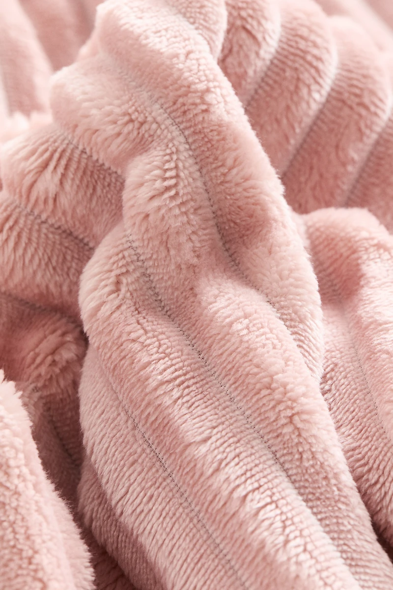 Structured Fleece Throw