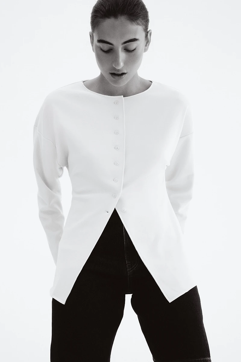 Cardigan with Defined Waist