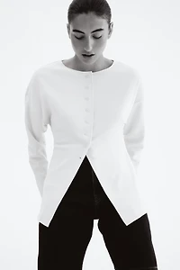 Cardigan with Defined Waist