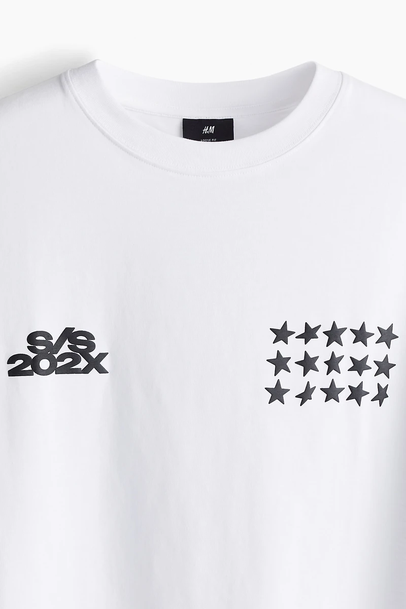 Loose Fit Printed T-shirt