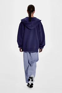 Wide-Leg Sports Sweatpants