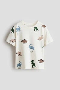 Printed Cotton T-Shirt