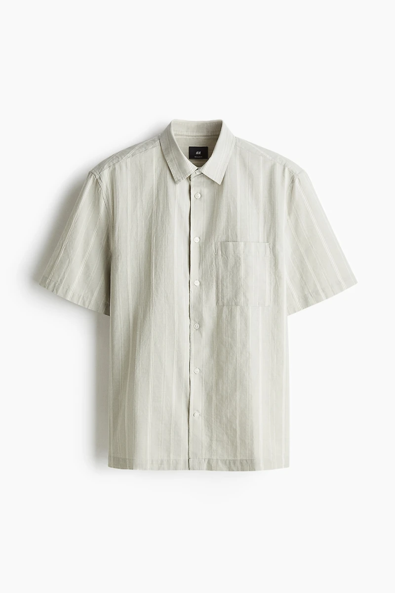 Regular-Fit Short-Sleeved Shirt