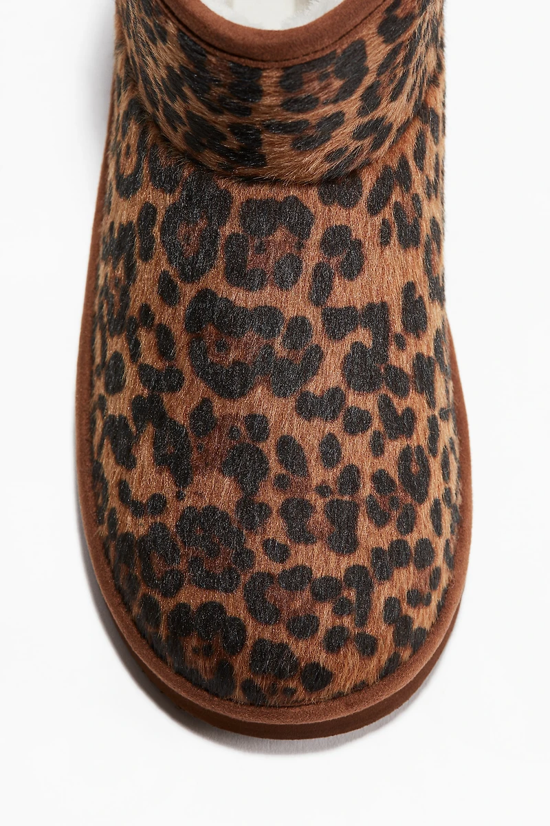 Bottines chaudement doublées