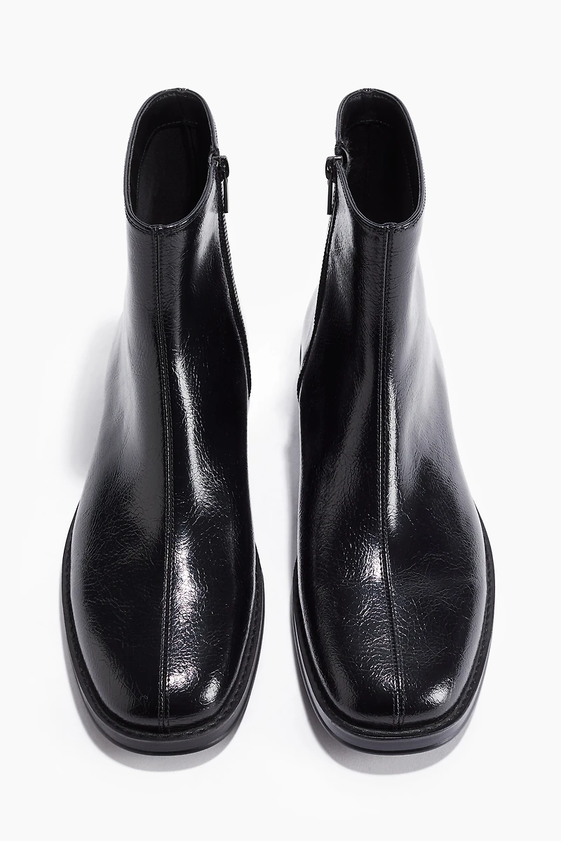 Bottines à fermeture éclair