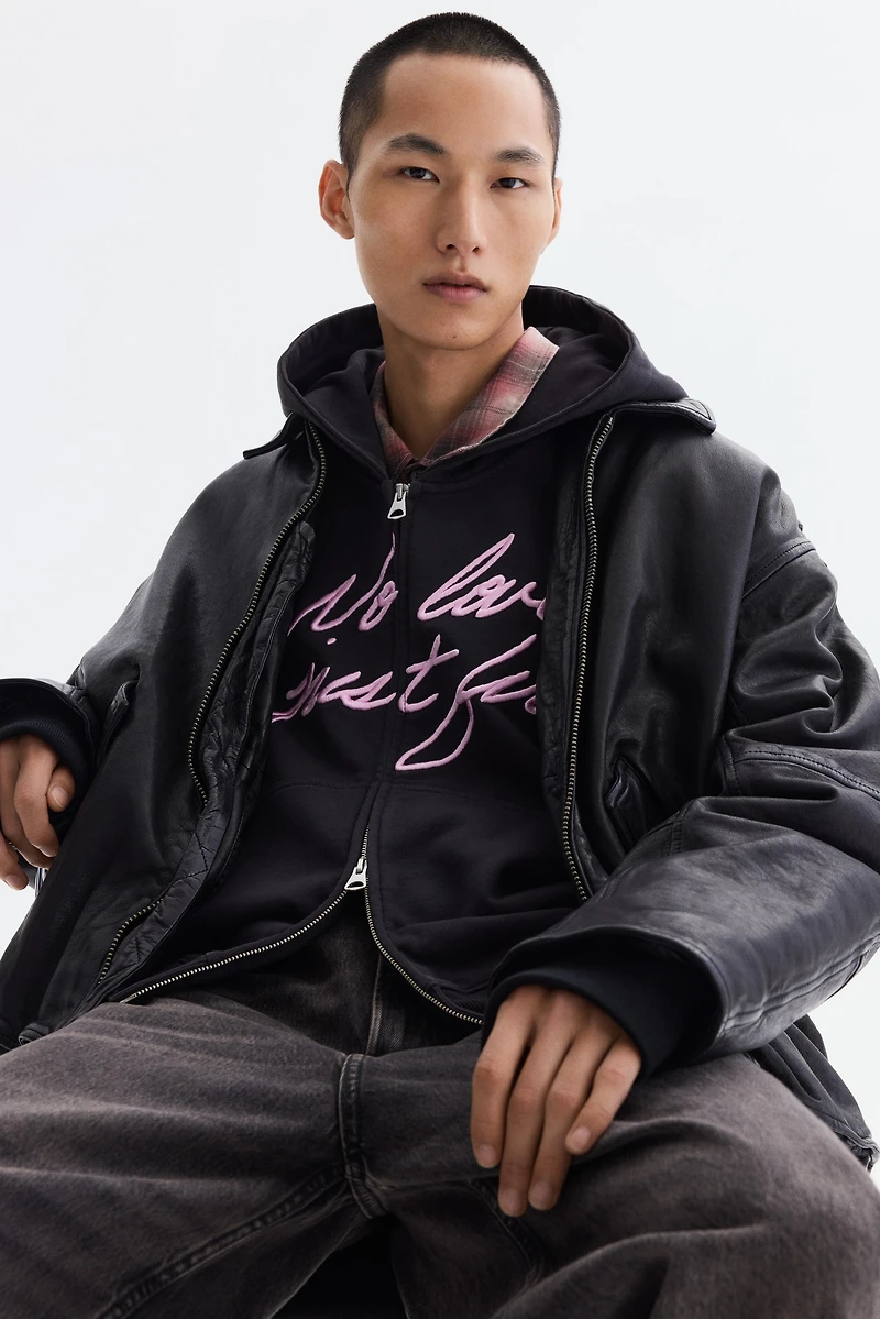 Oversized Hooded Jacket