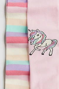 2-Pack Fine-Knit Tights