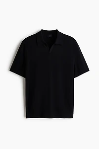 Regular-Fit Silk-Blend Polo Shirt