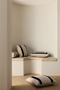 Linen-Blend Cushion Cover