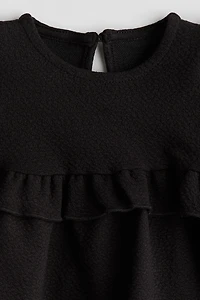 Ruffle-Trimmed Dress