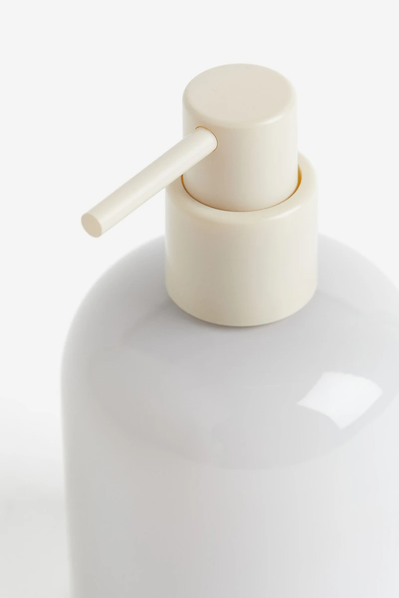 Distributeur de savon en verre