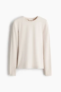 Long-sleeved Microfiber Top