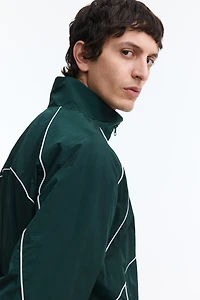 Veste de survêtement à contraste couleur