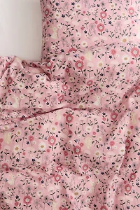 Patterned Twin Duvet Cover Set