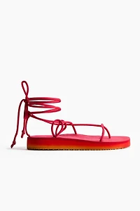 Strappy Flatform Sandals