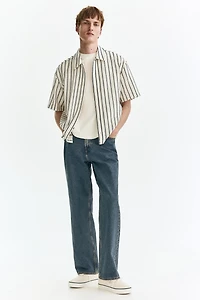 Regular-Fit Textured-Knit Shirt