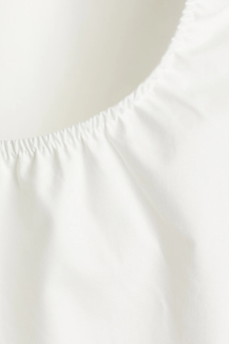 Blouse à manches bouffantes