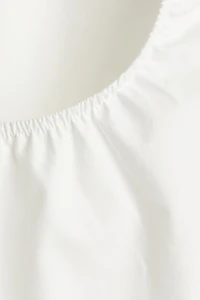 Blouse à manches bouffantes