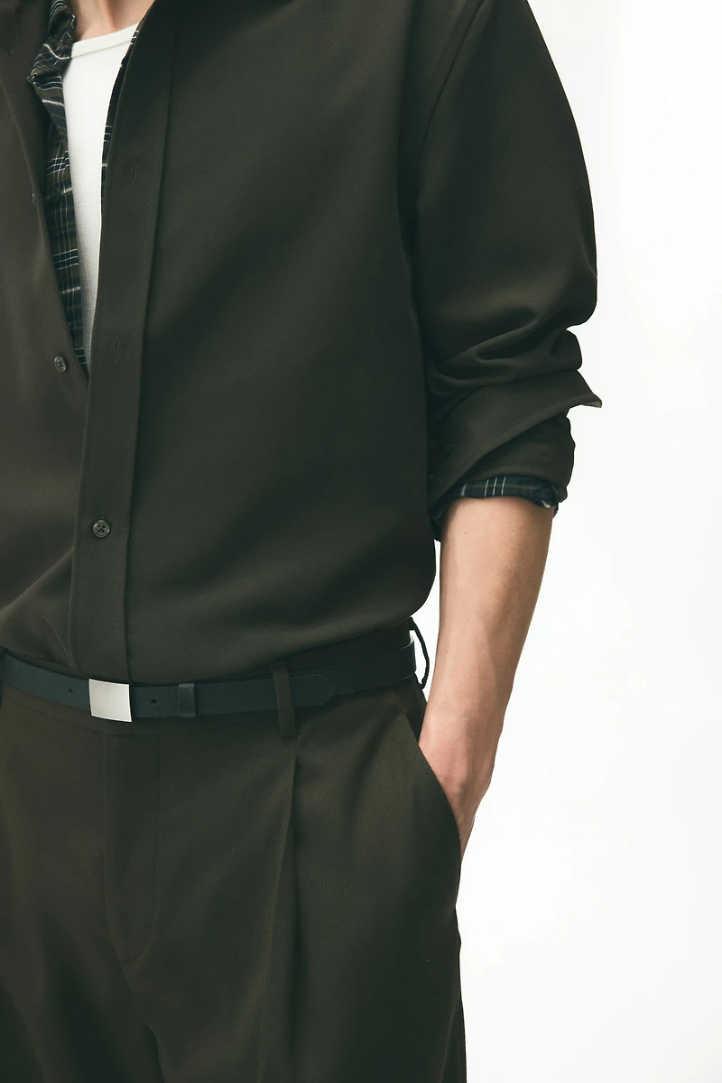 Relaxed-Fit Twill Shirt