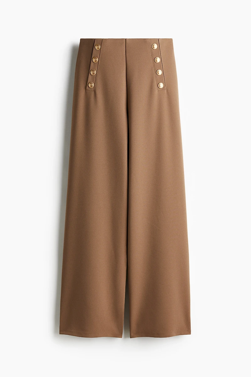Pantalon à boutons
