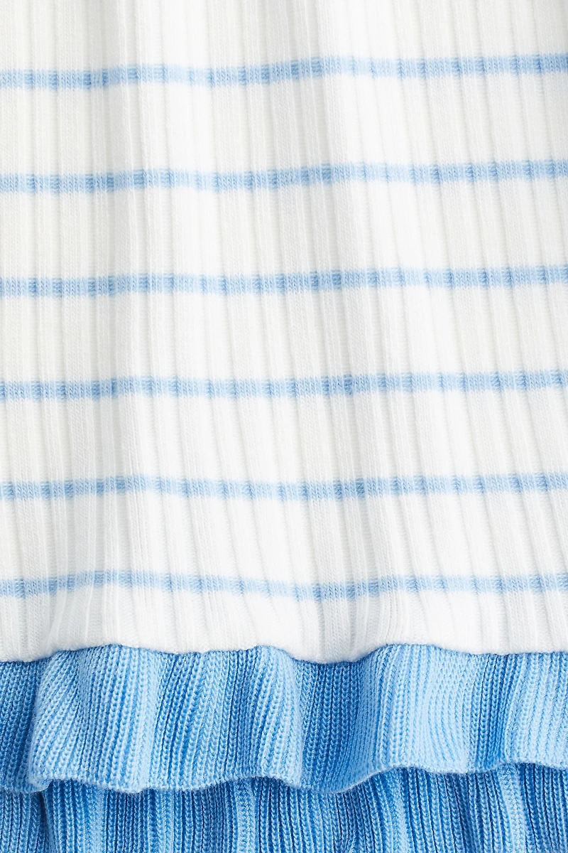 Ruffle-Trimmed Tank Top